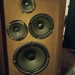 Vintage 4 way SR speaker system